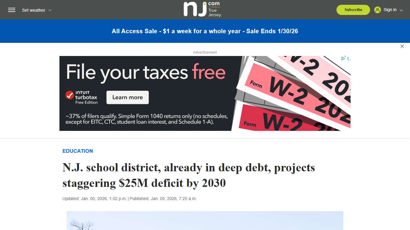 Montclair school district projects $25 million in new deficits over next four years - nj.com